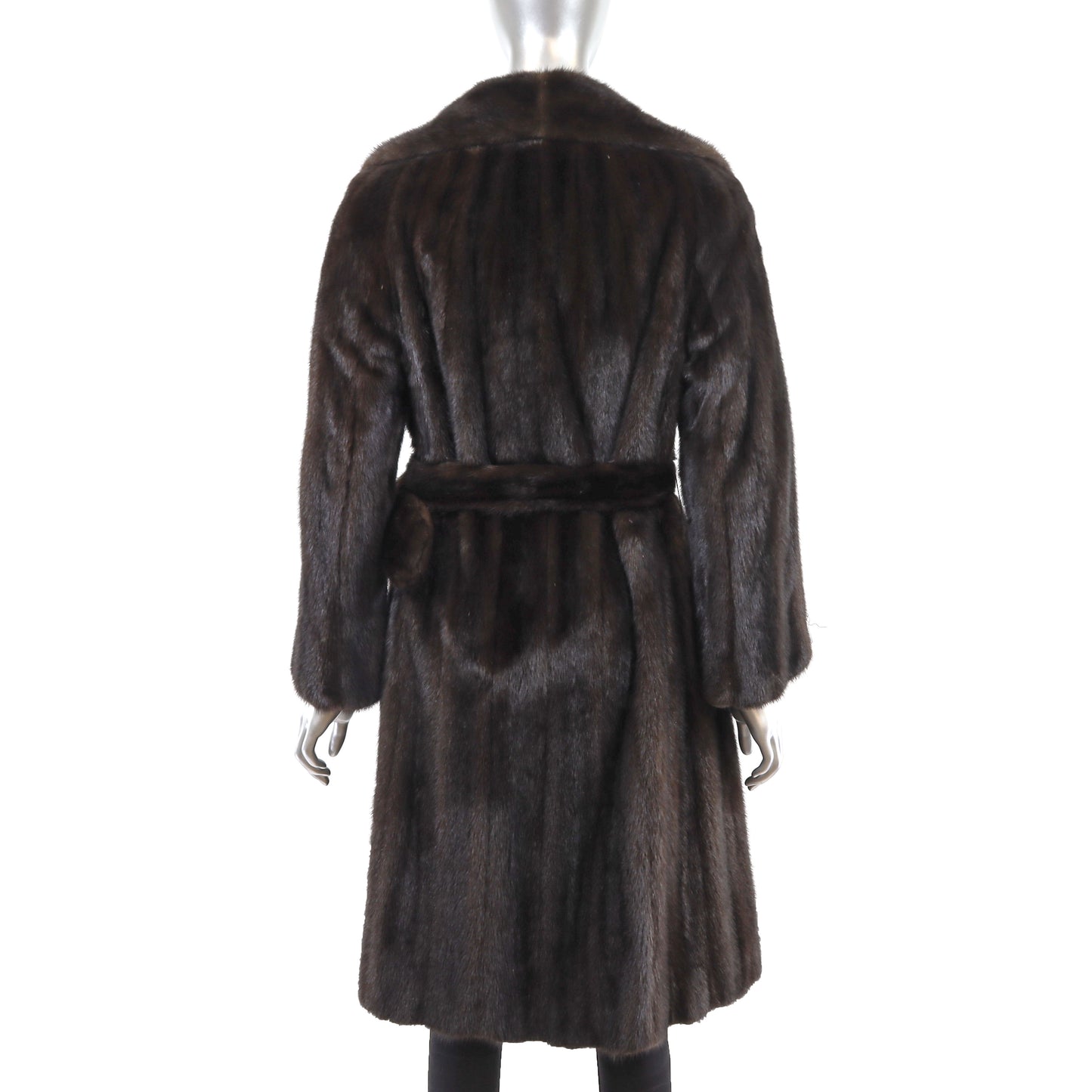 Lord & Taylor Mahogany Mink Coat- Size S