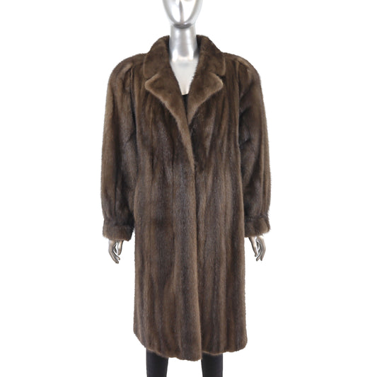 Lunaraine Mink Coat- Size L