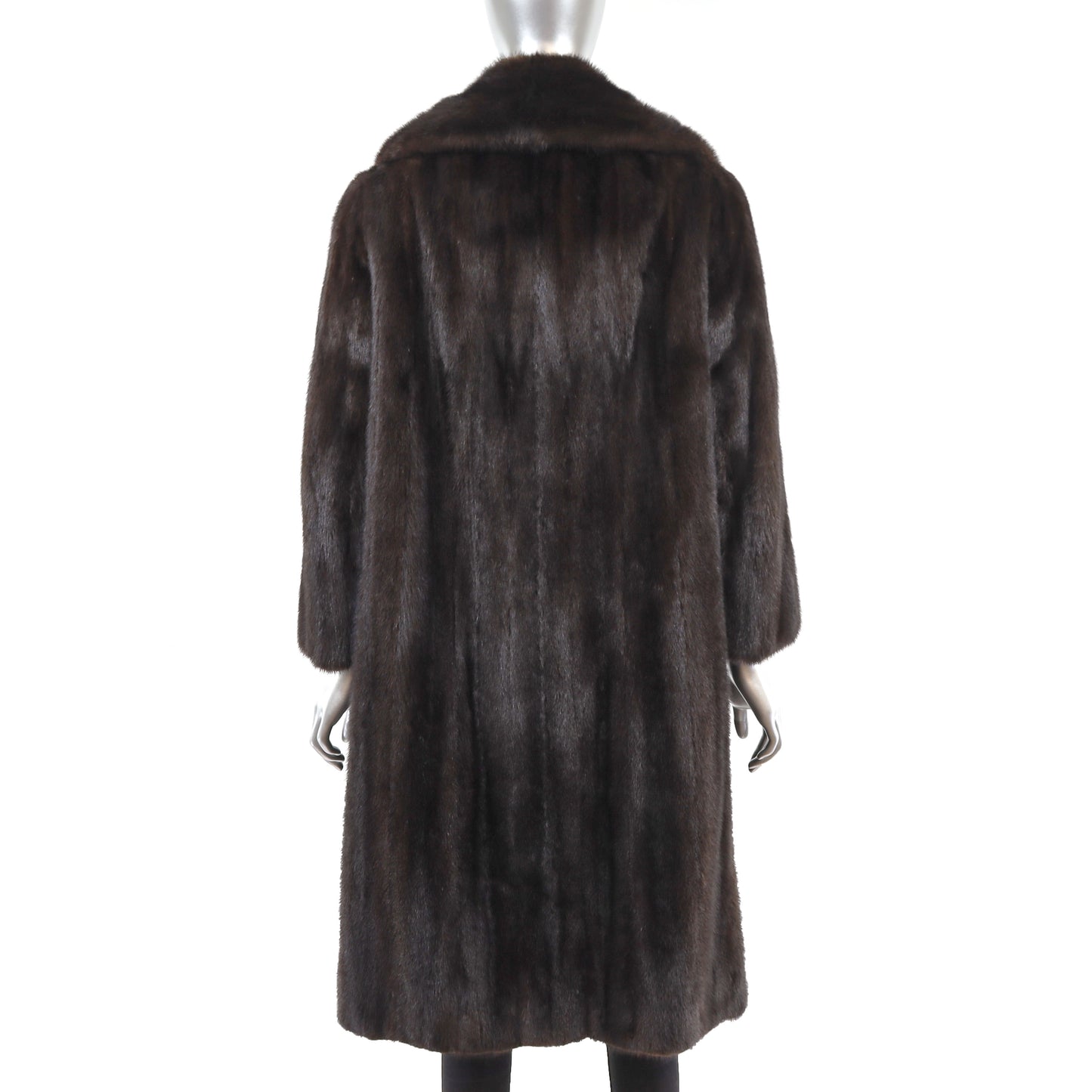 Mahogany Mink Coat- Size M