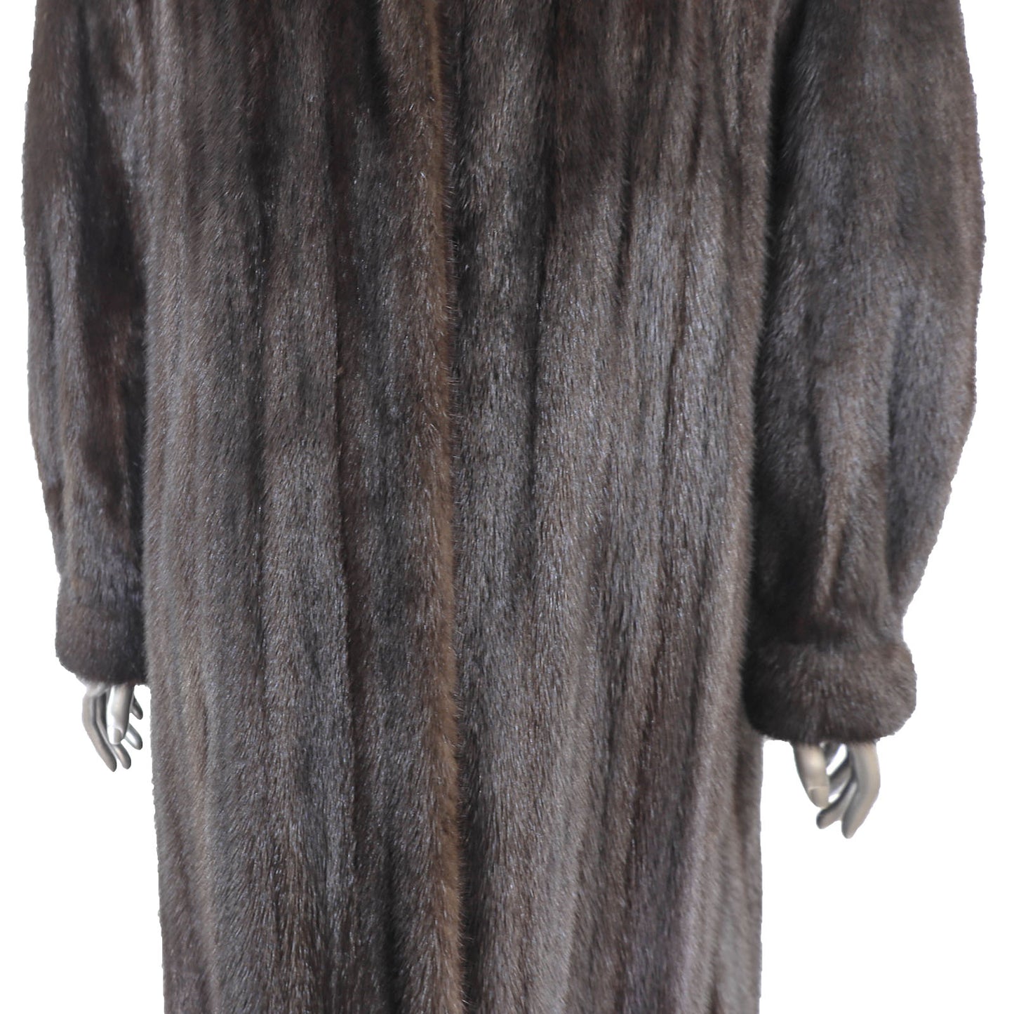 Mahogany Mink Coat- Size XXL