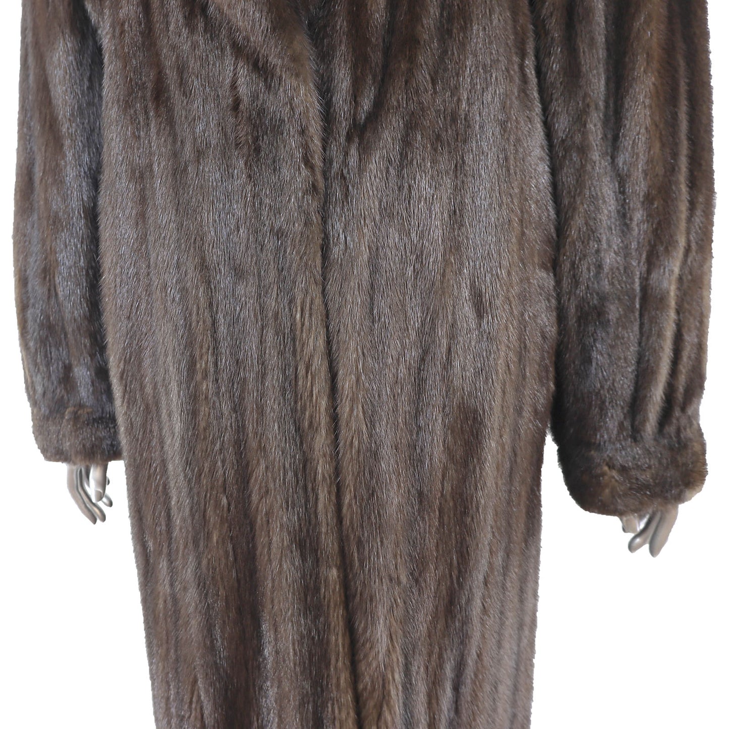 Mahogany Mink Coat- Size L