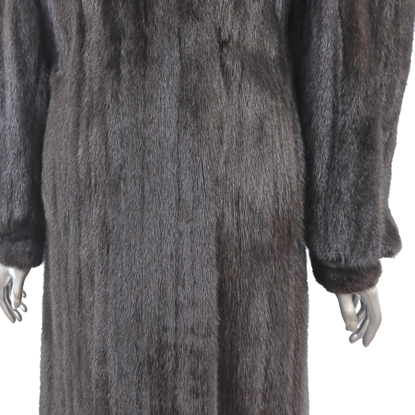 Mahogany Mink Coat- Size L