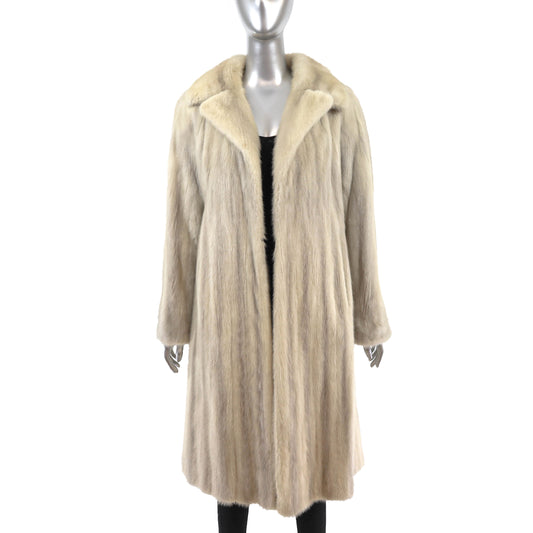 Rosendorf/ Evans Pearl Mink Coat- Size XS