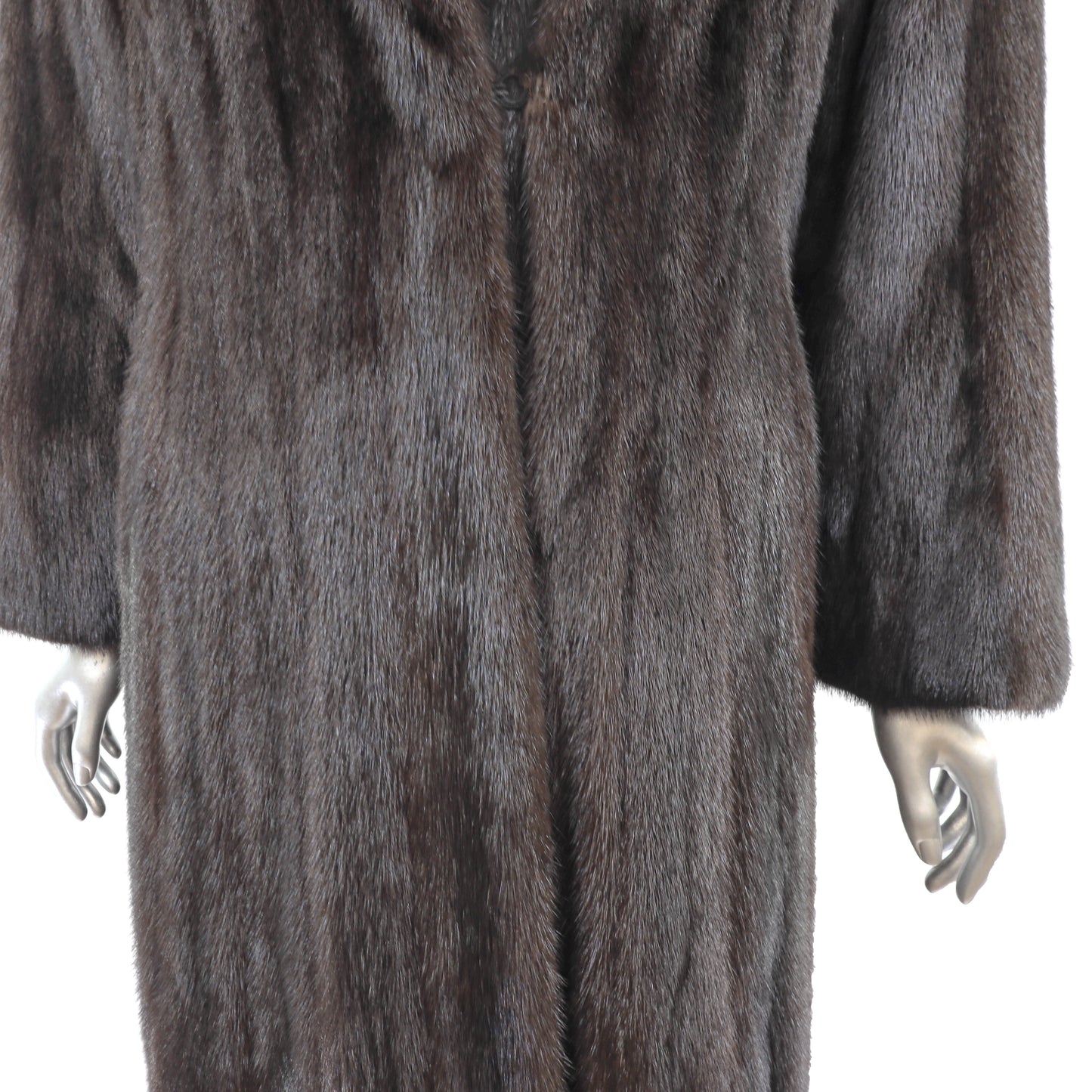 Mahogany Mink Coat- Size S