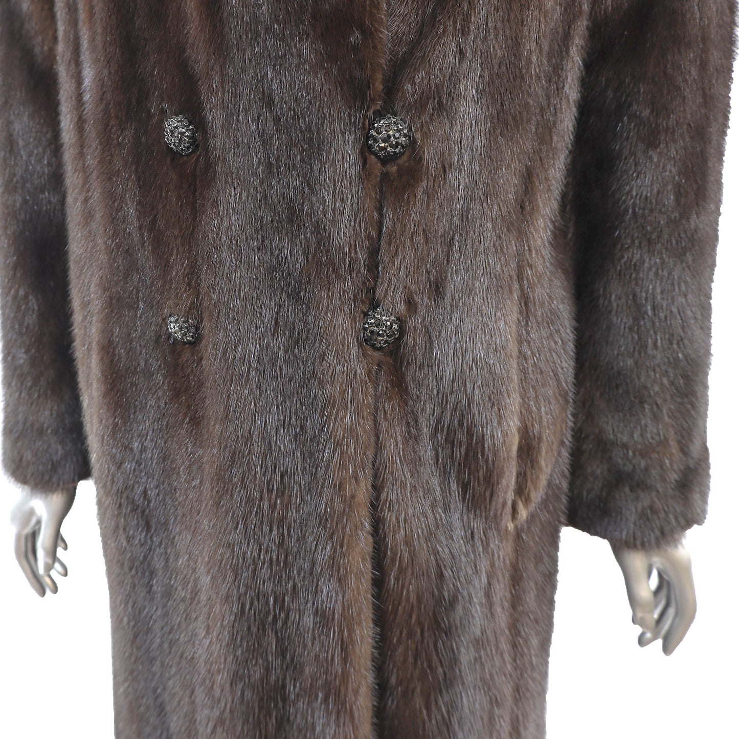 Mahogany Mink Coat- Size L