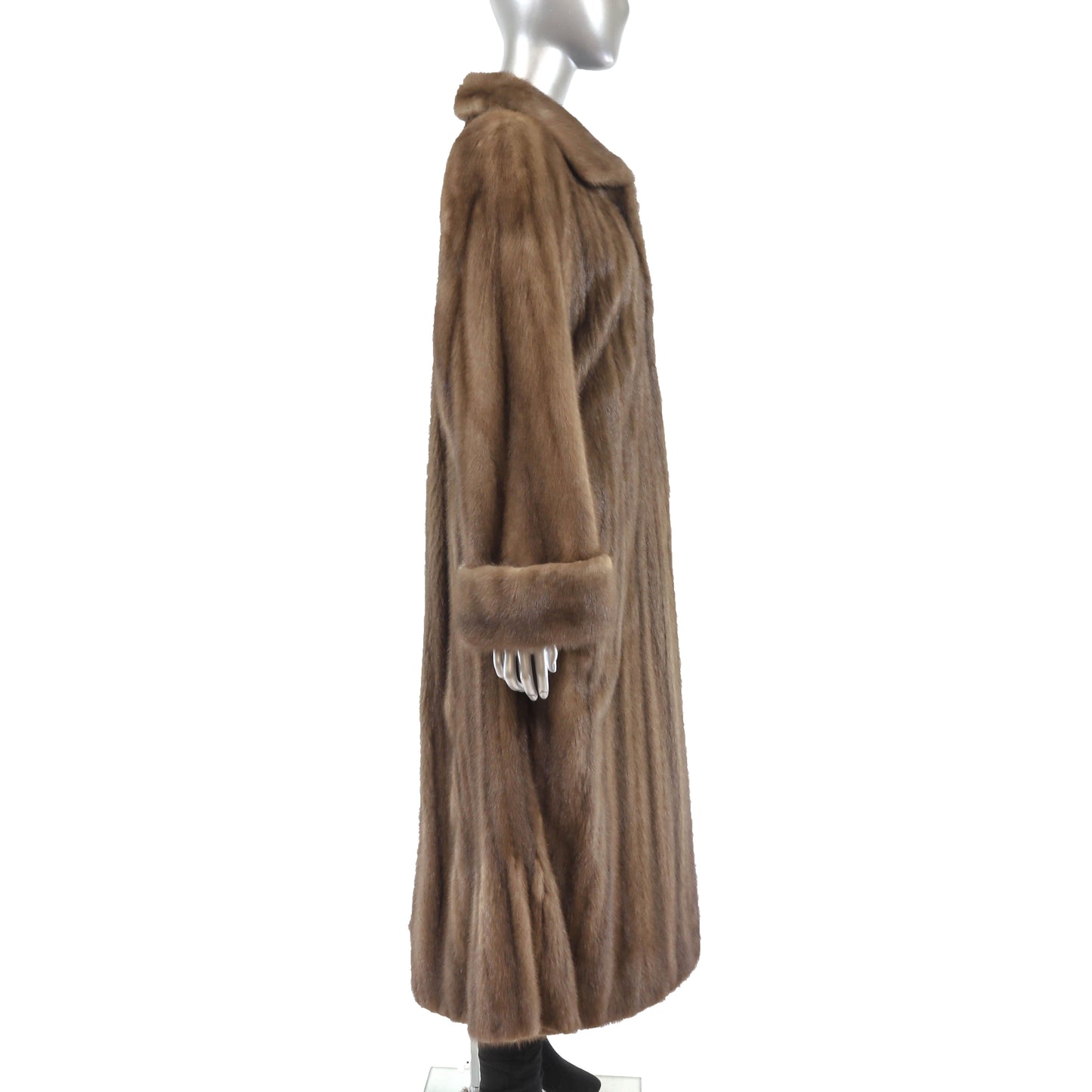 Light Brown Mink Coat- Size M