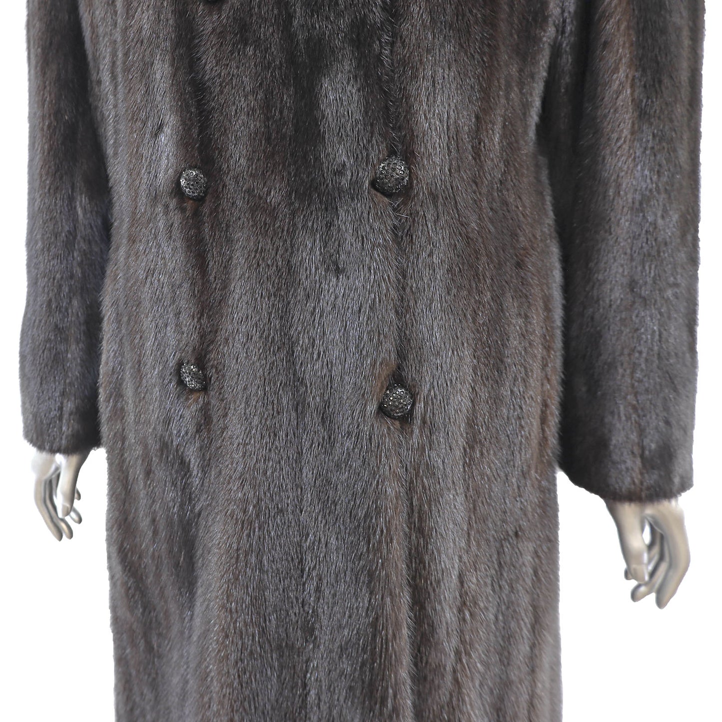 Mahogany Mink Coat- Size M