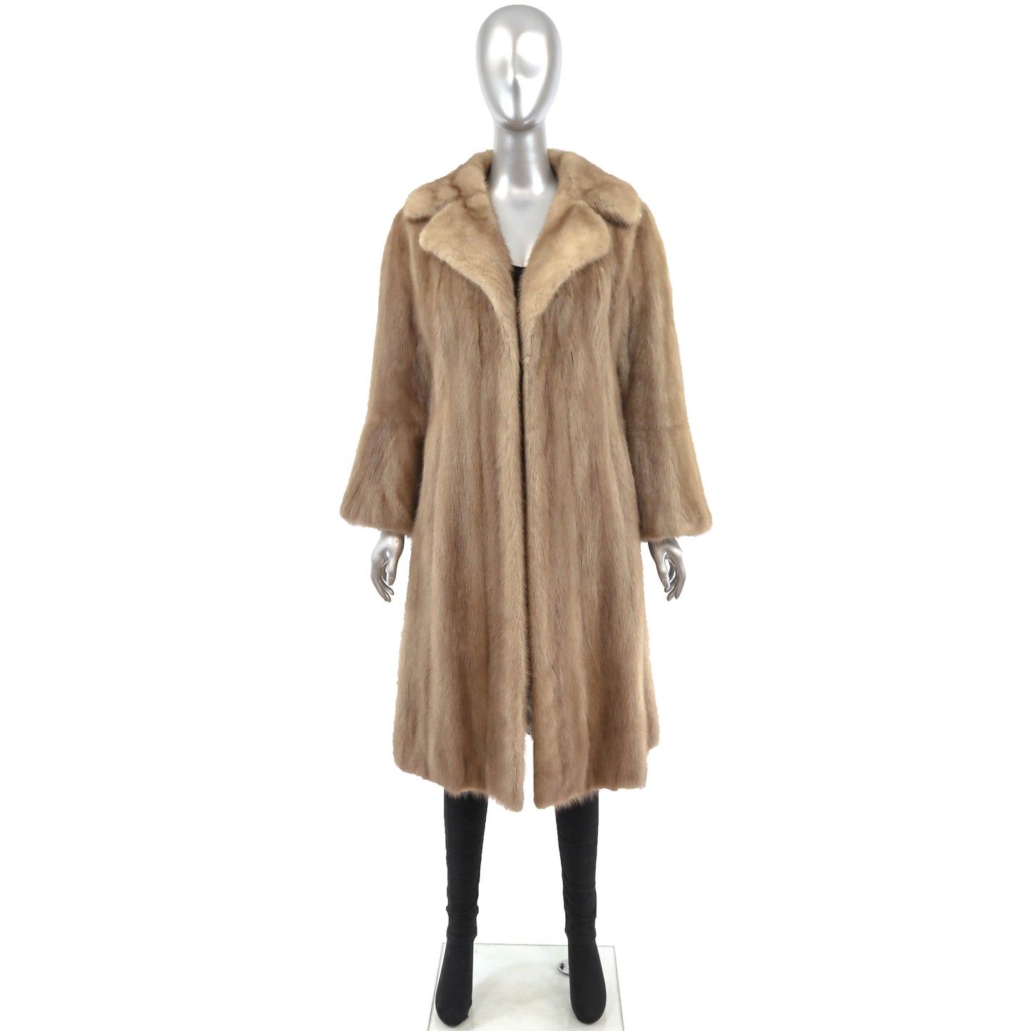 Light Brown Mink Coat- Size S