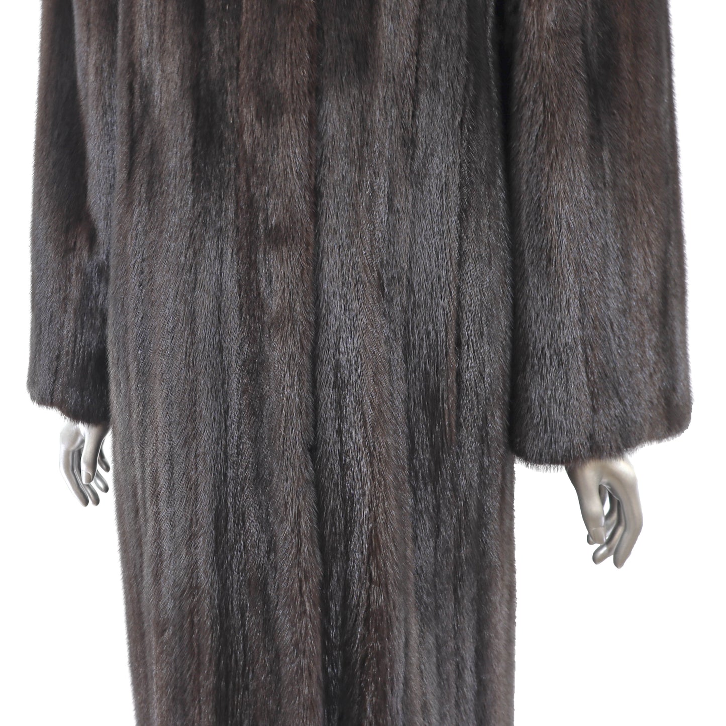 Dark Brown Mink Coat- Size M