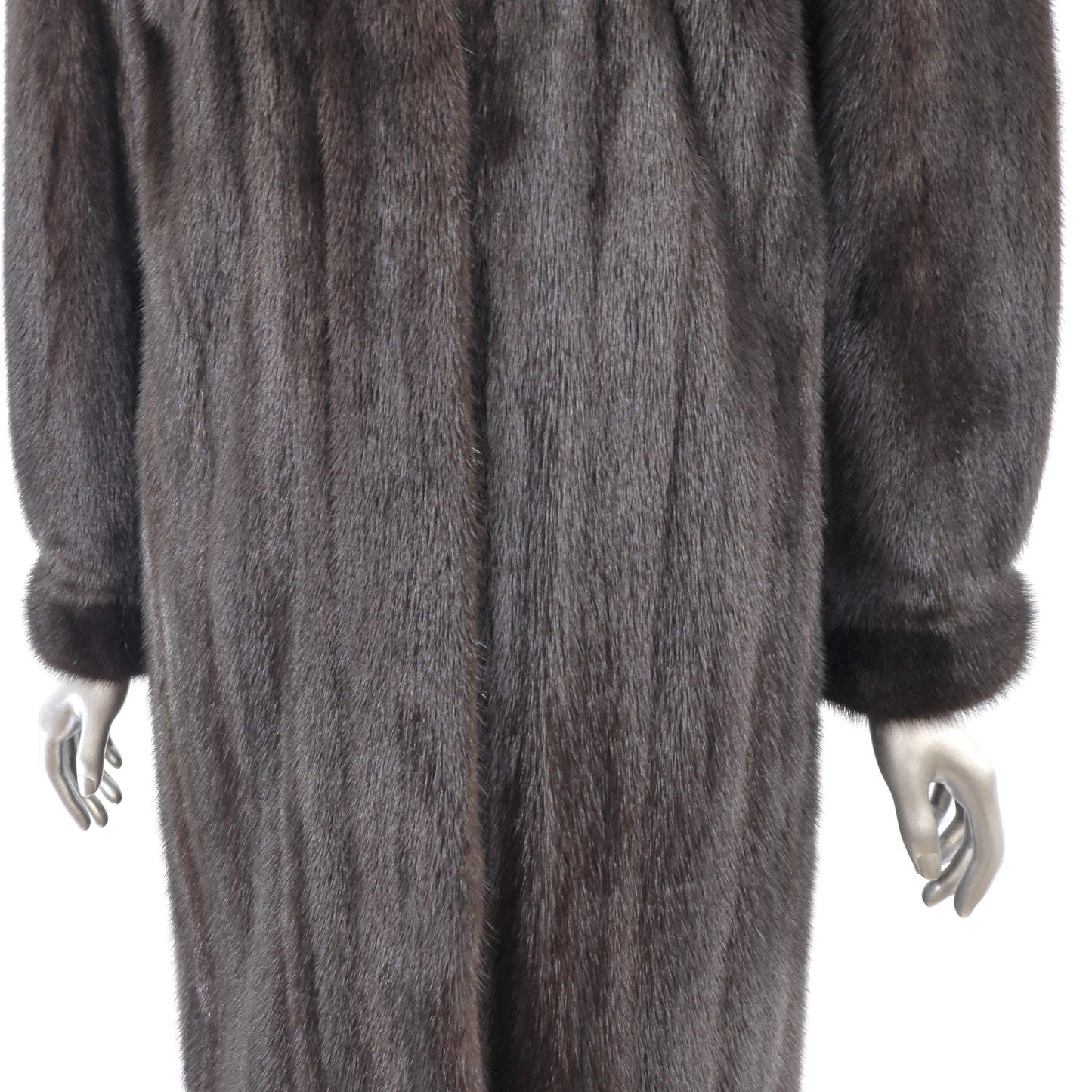 Dark Brown Mink Coat- Size S