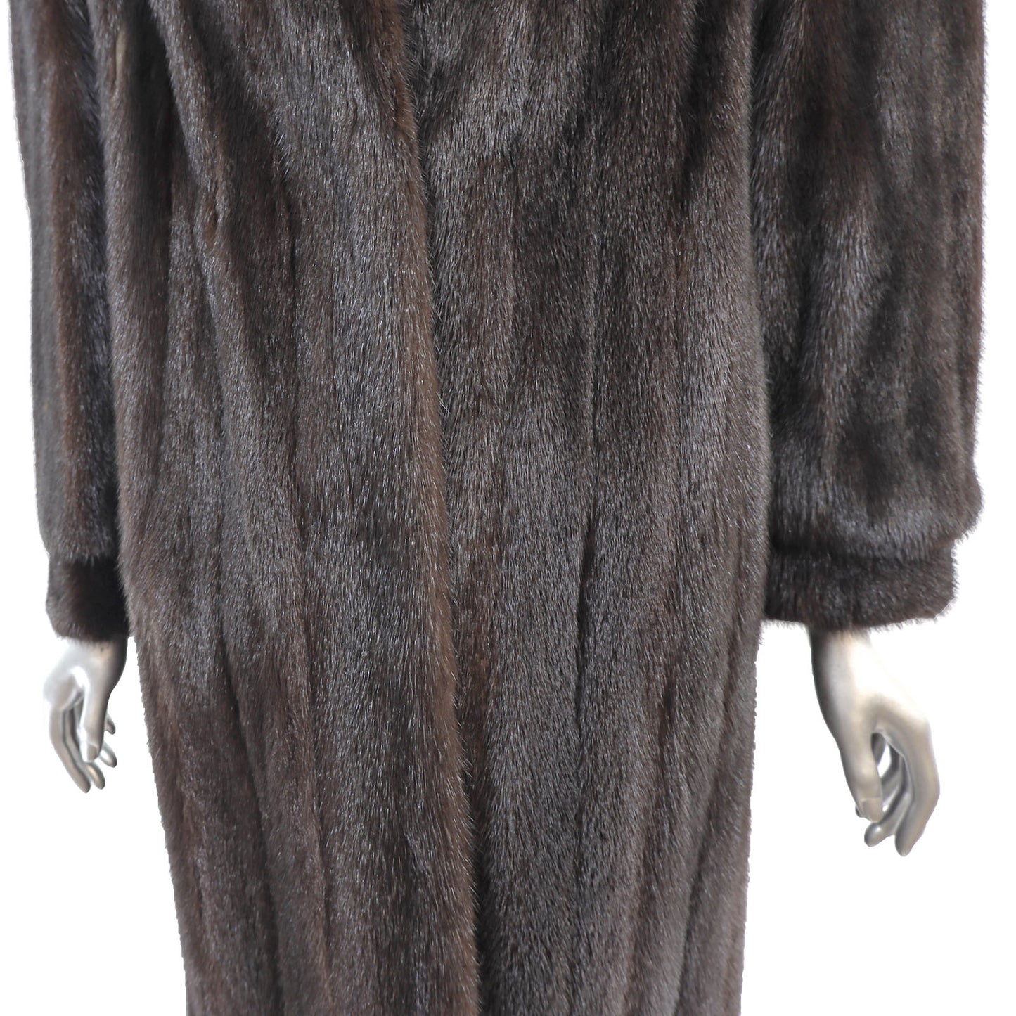 Mahogany Mink Coat- Size M