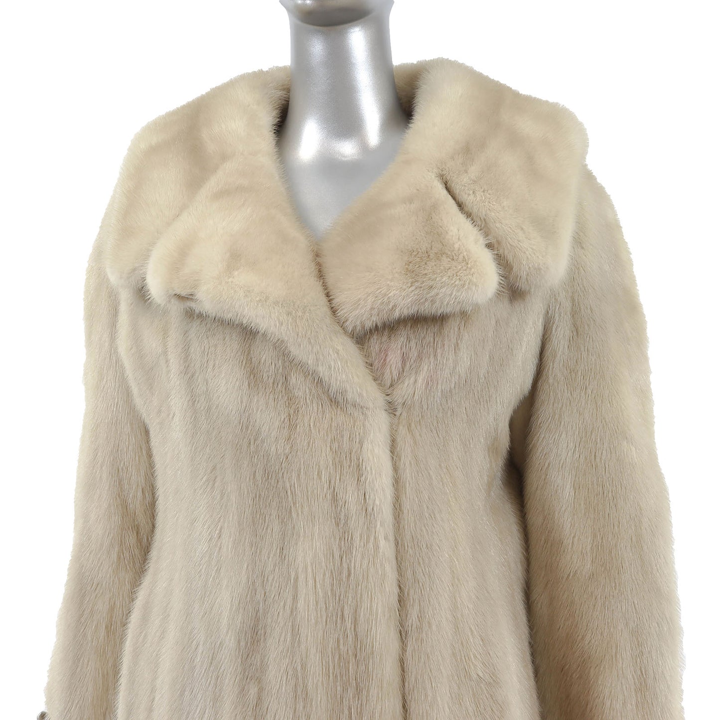 Azurine Mink Coat- Size M