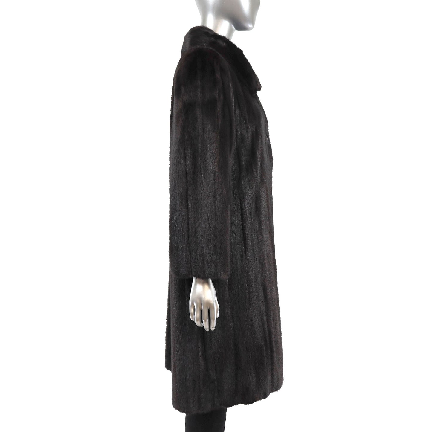 Mahogany Mink 7/8 Coat- Size M