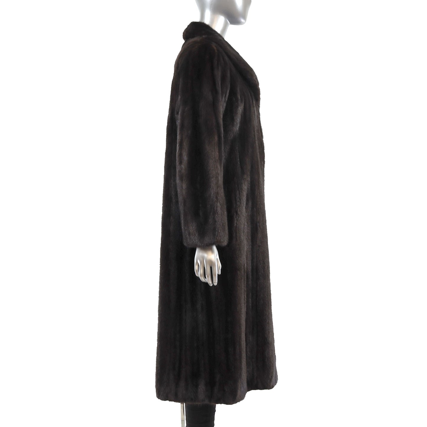 Mahogany Mink Coat- Size M