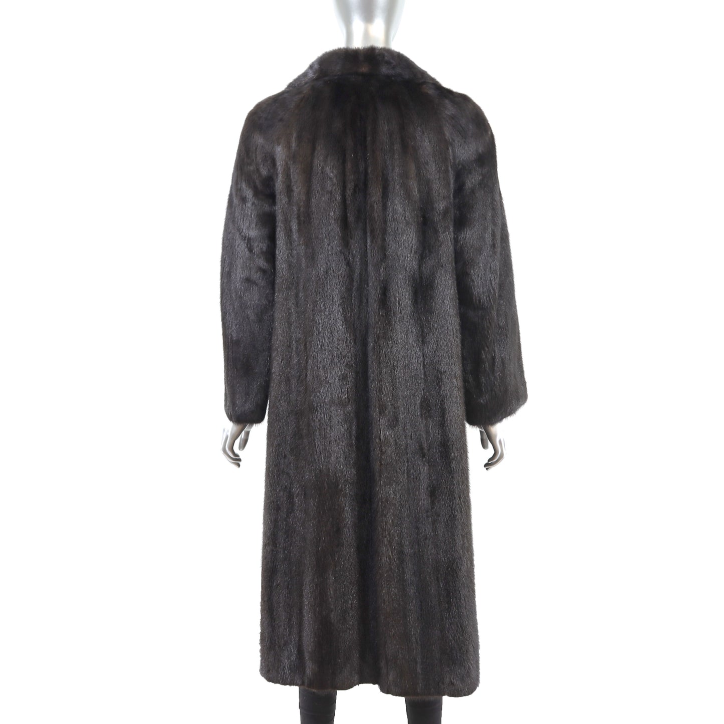 Rosendorf/ Evans Black Mink Coat- Size M