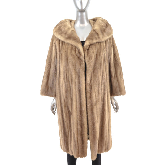 Autumn Haze Mink Coat- Size XXL