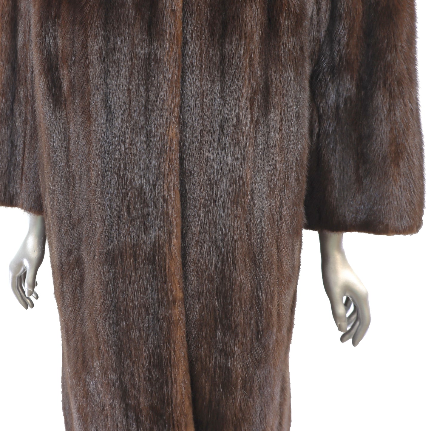 Mahogany Mink Coat- Size M