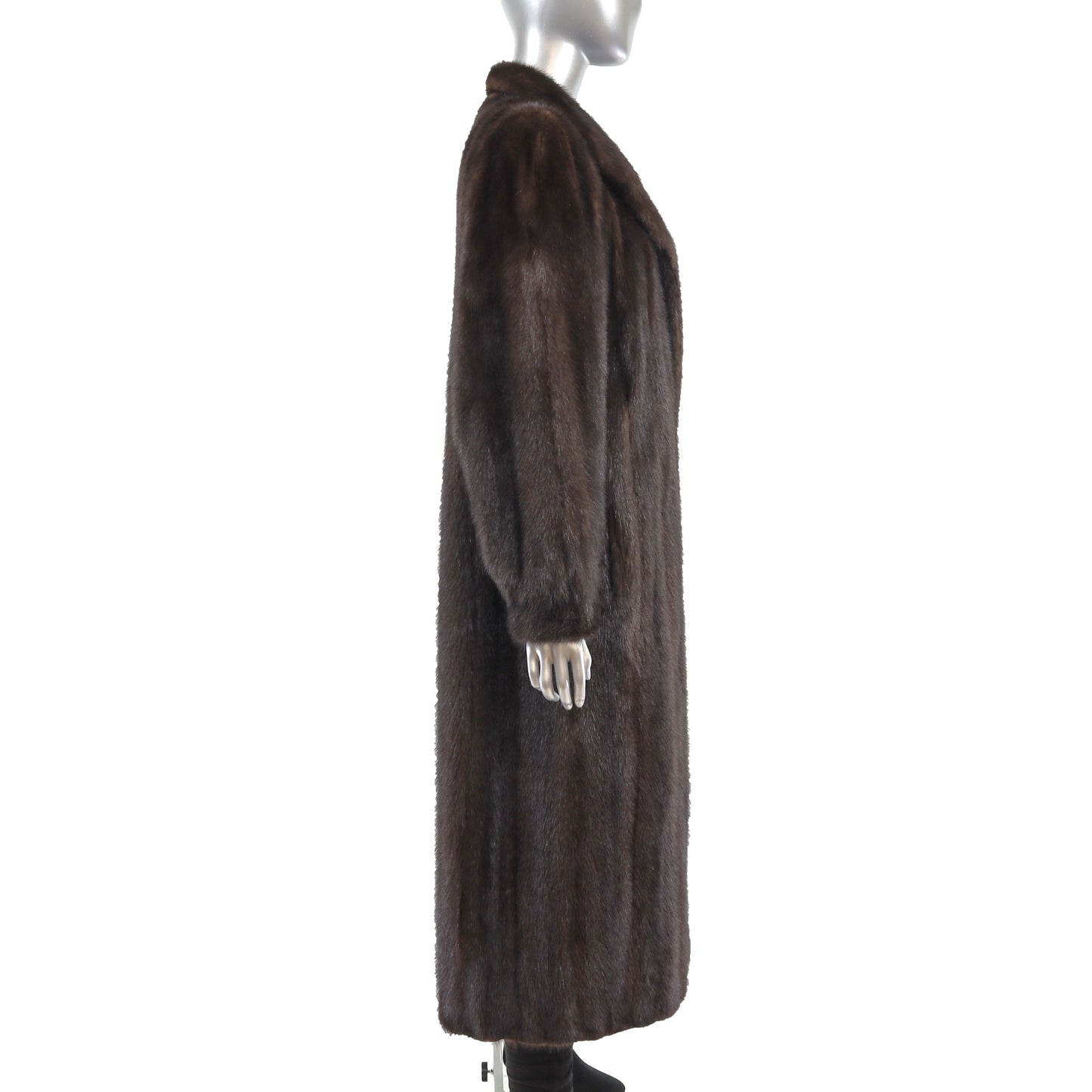 Mahogany Mink Coat- Size L