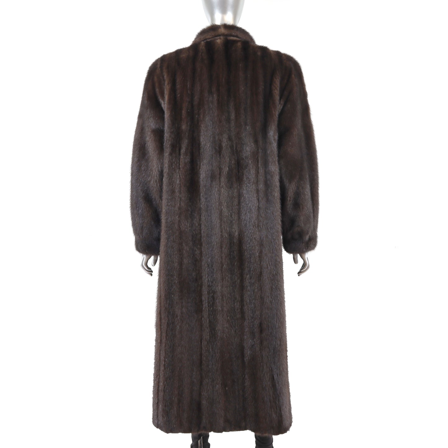 Mahogany Mink Coat- Size L