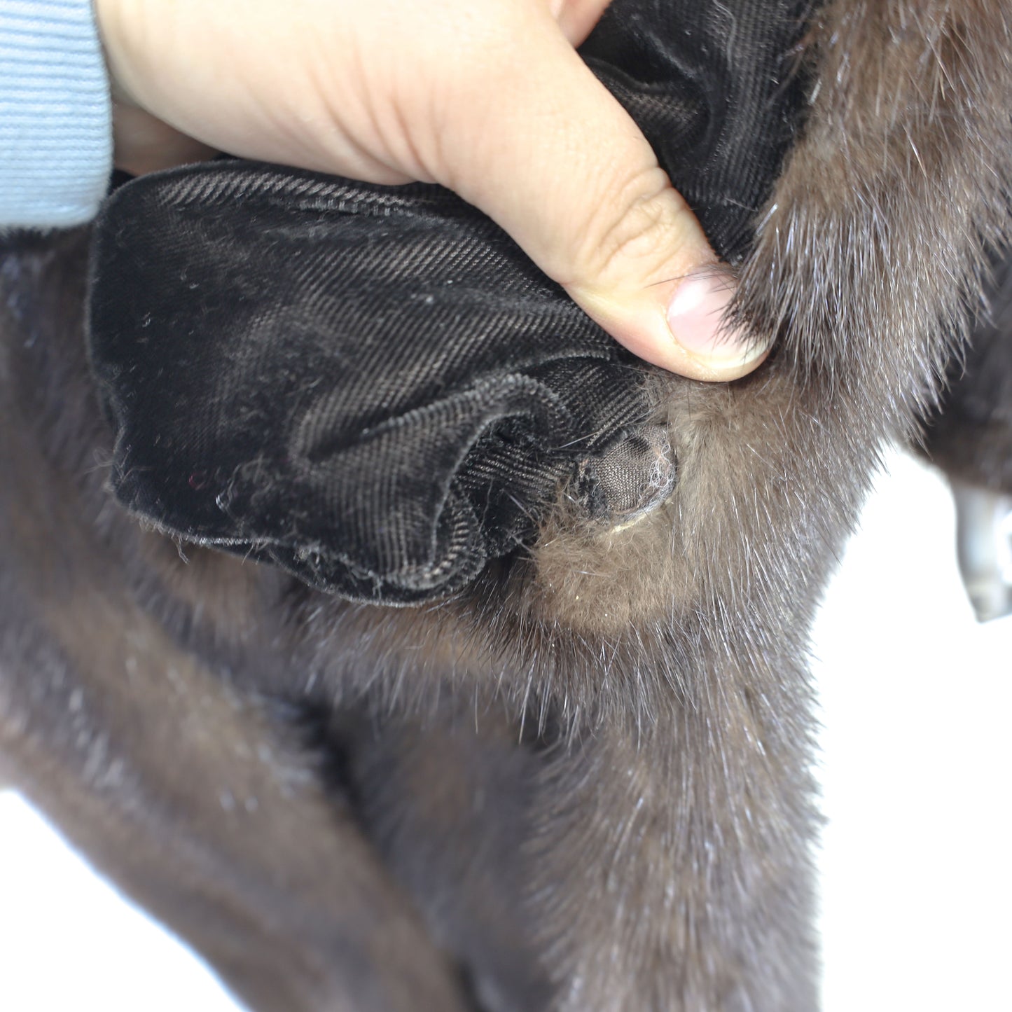 Mahogany Mink Coat- Size L