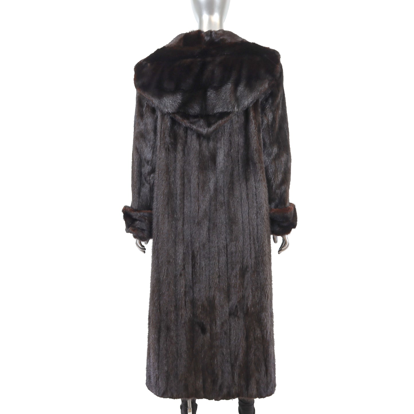 Mahogany Mink Coat- Size M