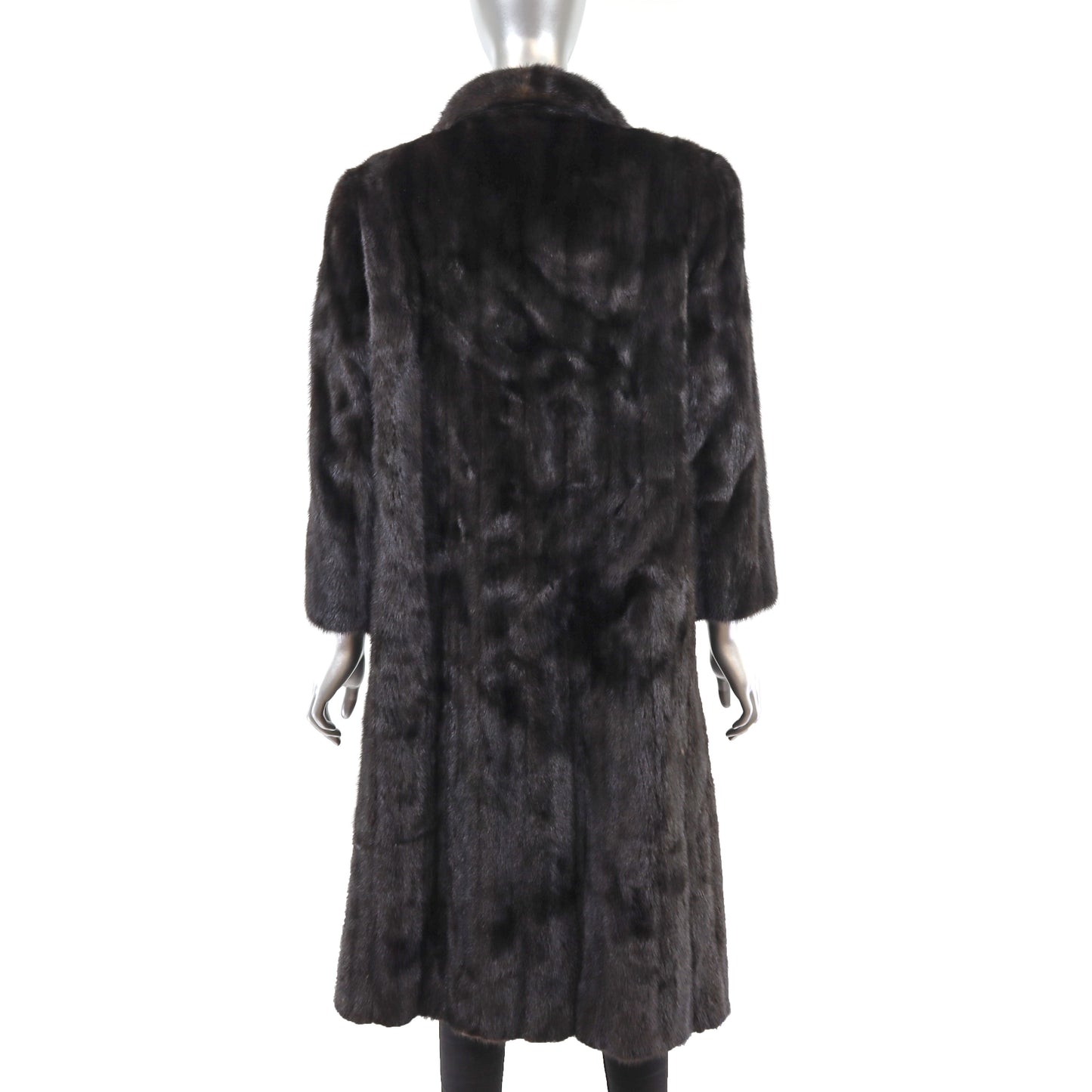 Mahogany Mink Coat- Size M