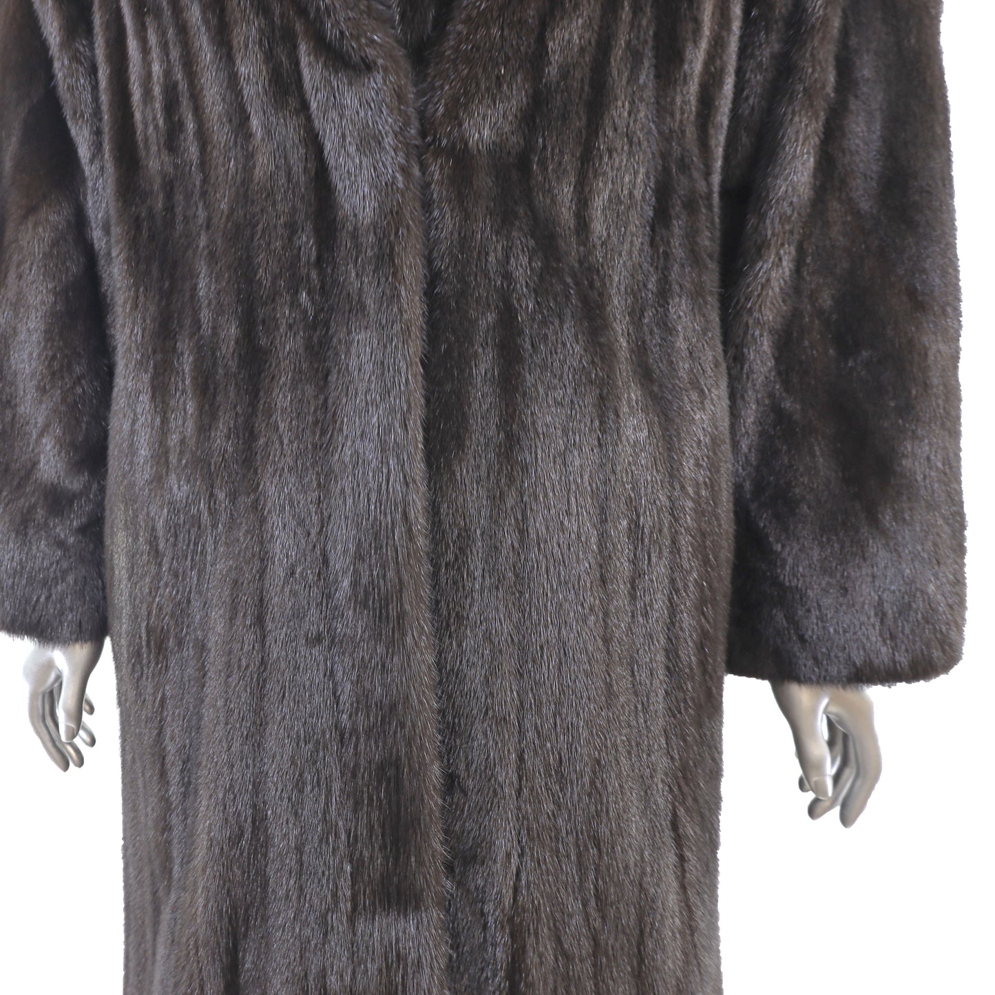 Mahogany Mink Coat- Size M