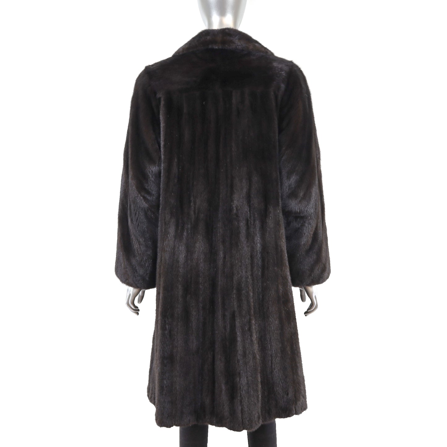 Mahogany Mink Coat- Size M