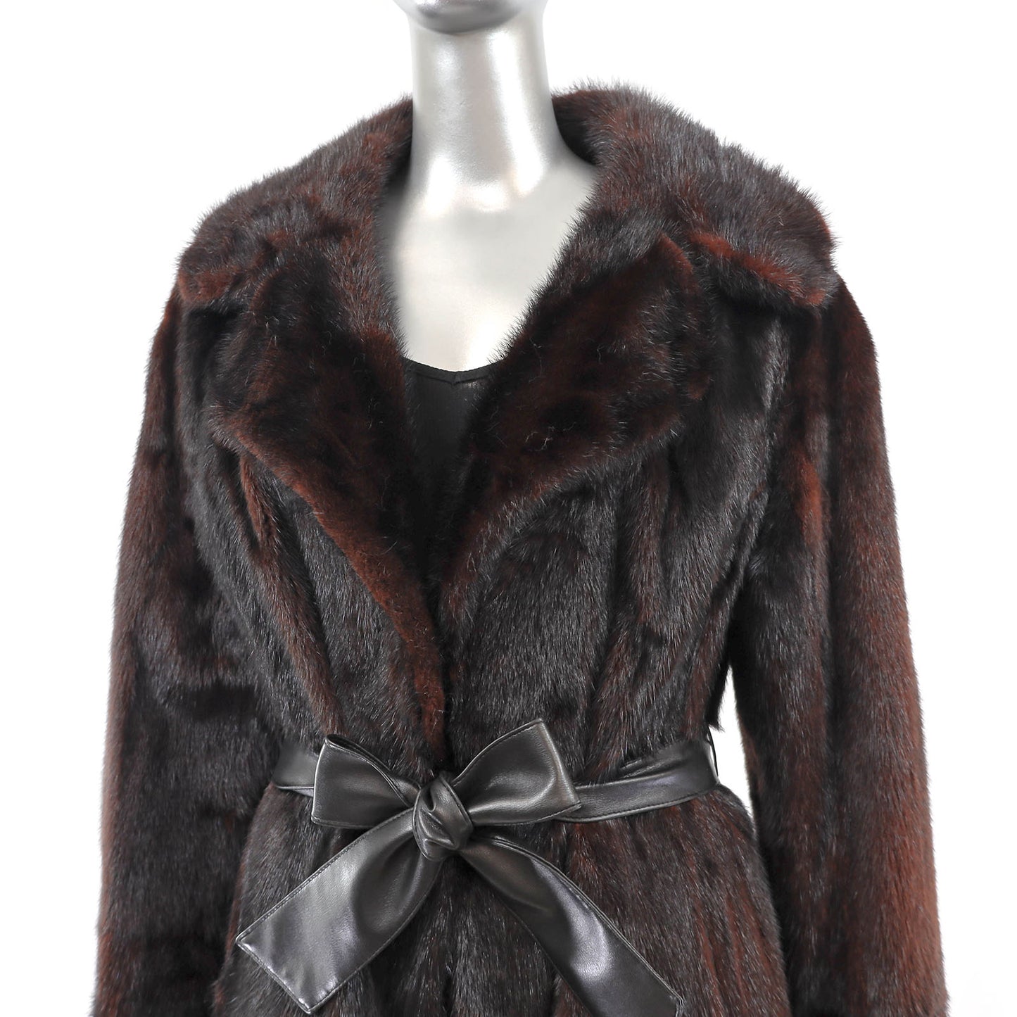 Brown Mink Coat- Size S