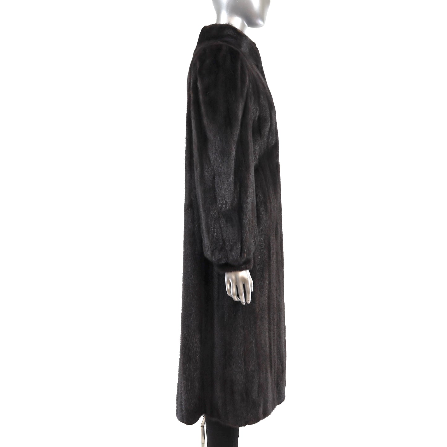 Mahogany Mink Coat- Size L