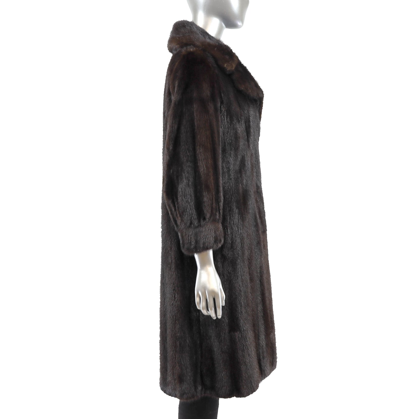 Mahogany Mink 7/8 Coat- Size S