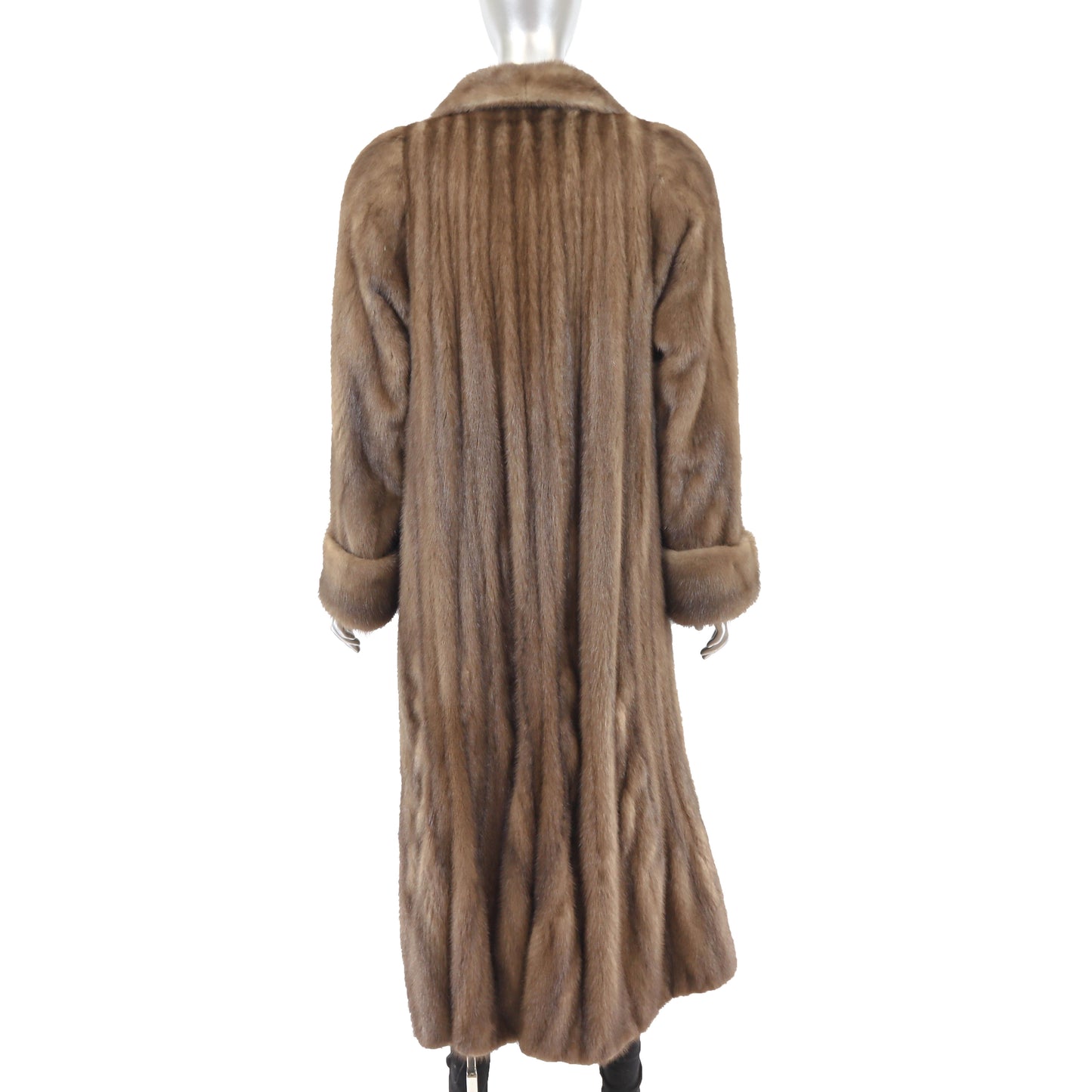 Light Brown Mink Coat- Size M