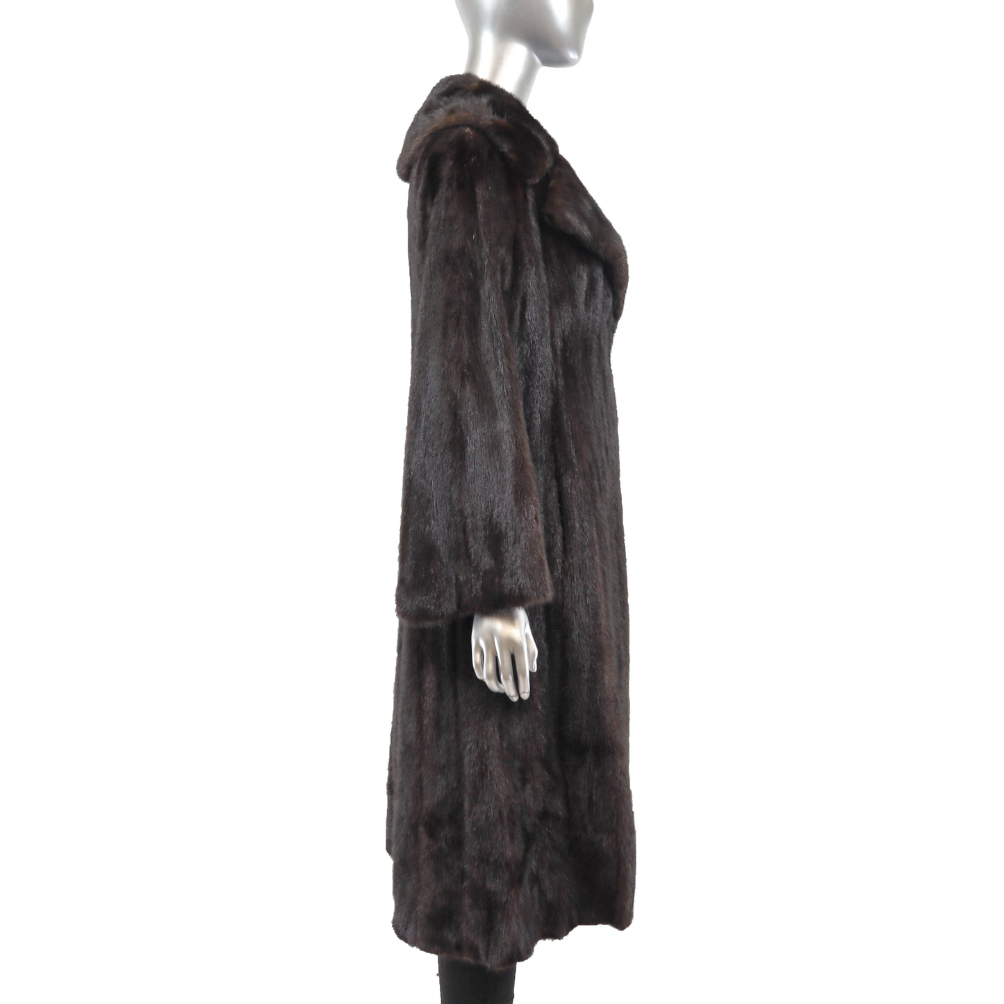 Mahogany Mink Coat- Size S