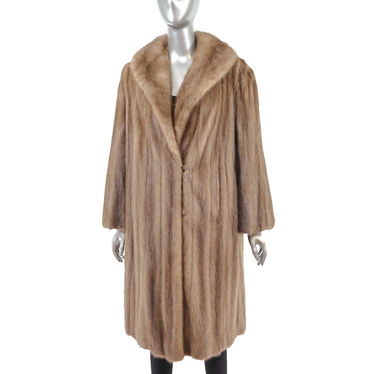 Autumn Haze Mink Coat- Size XL