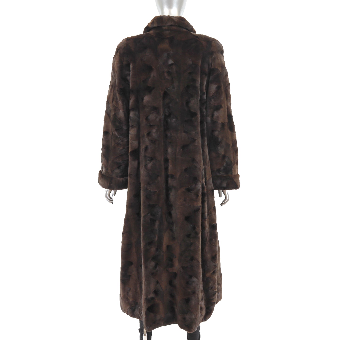 Sheared Section Mink Coat- Size L