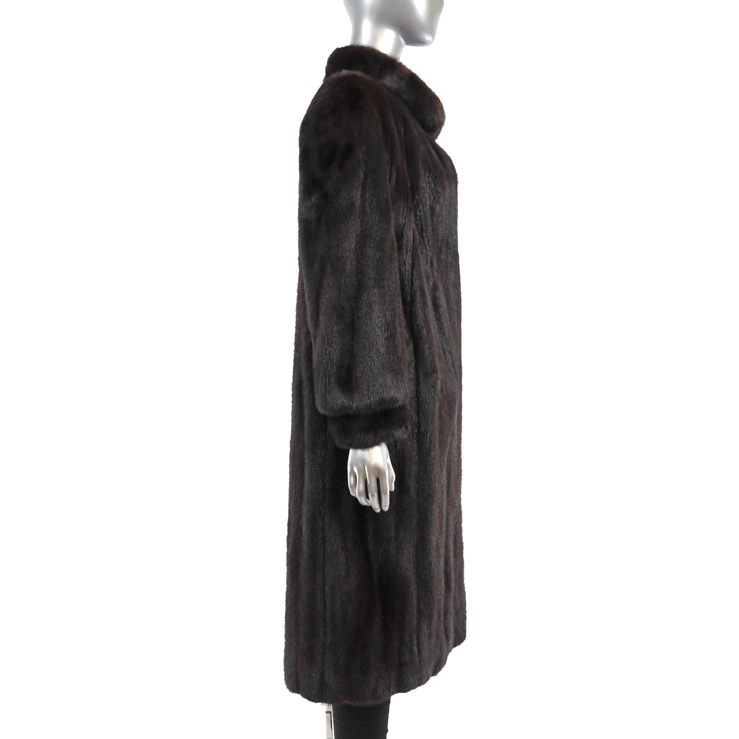 Mahogany Mink Coat- Size M