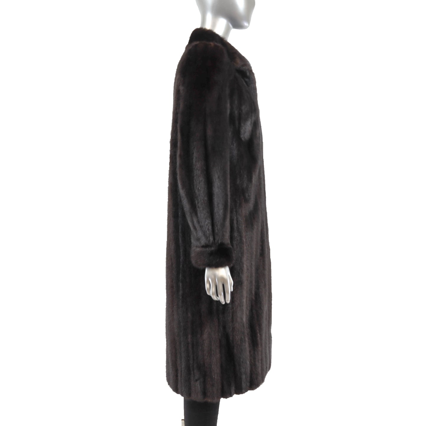 Dark Brown Mink Coat- Size S