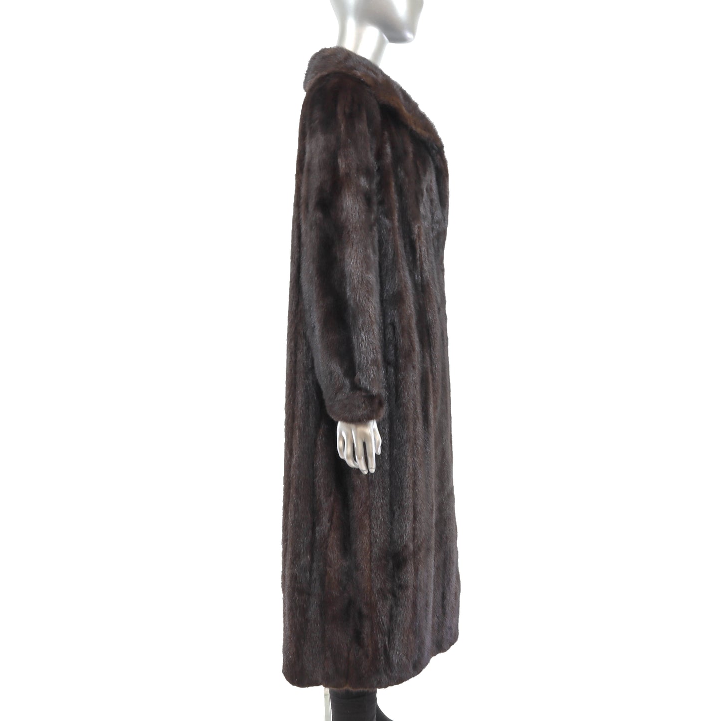 Dark Brown Mink Coat- Size XXXL