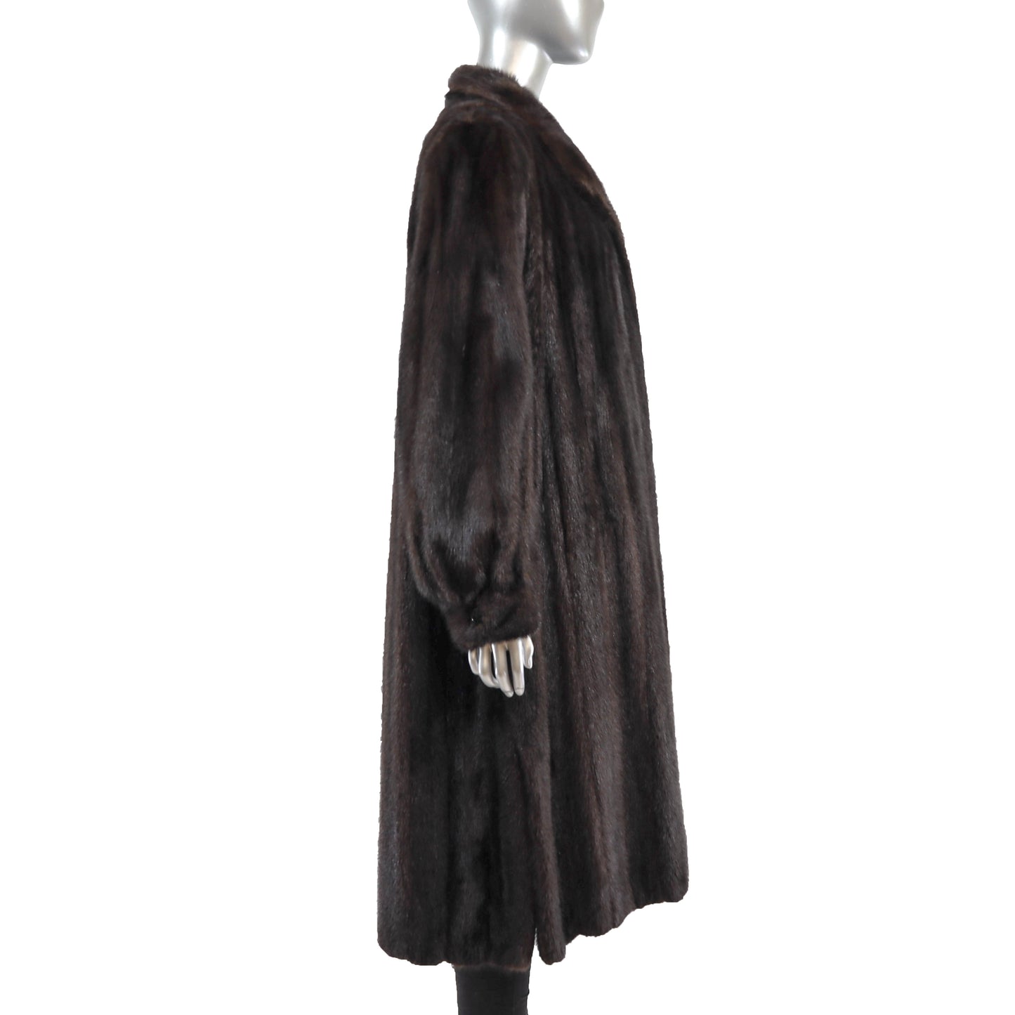 Mahogany Mink Coat- Size XXL