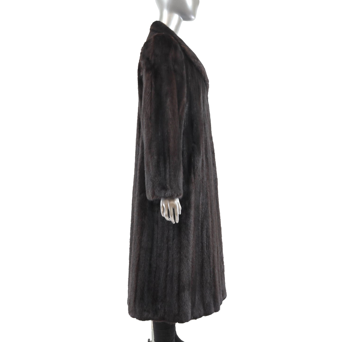 Dark Brown Mink Coat- Size M