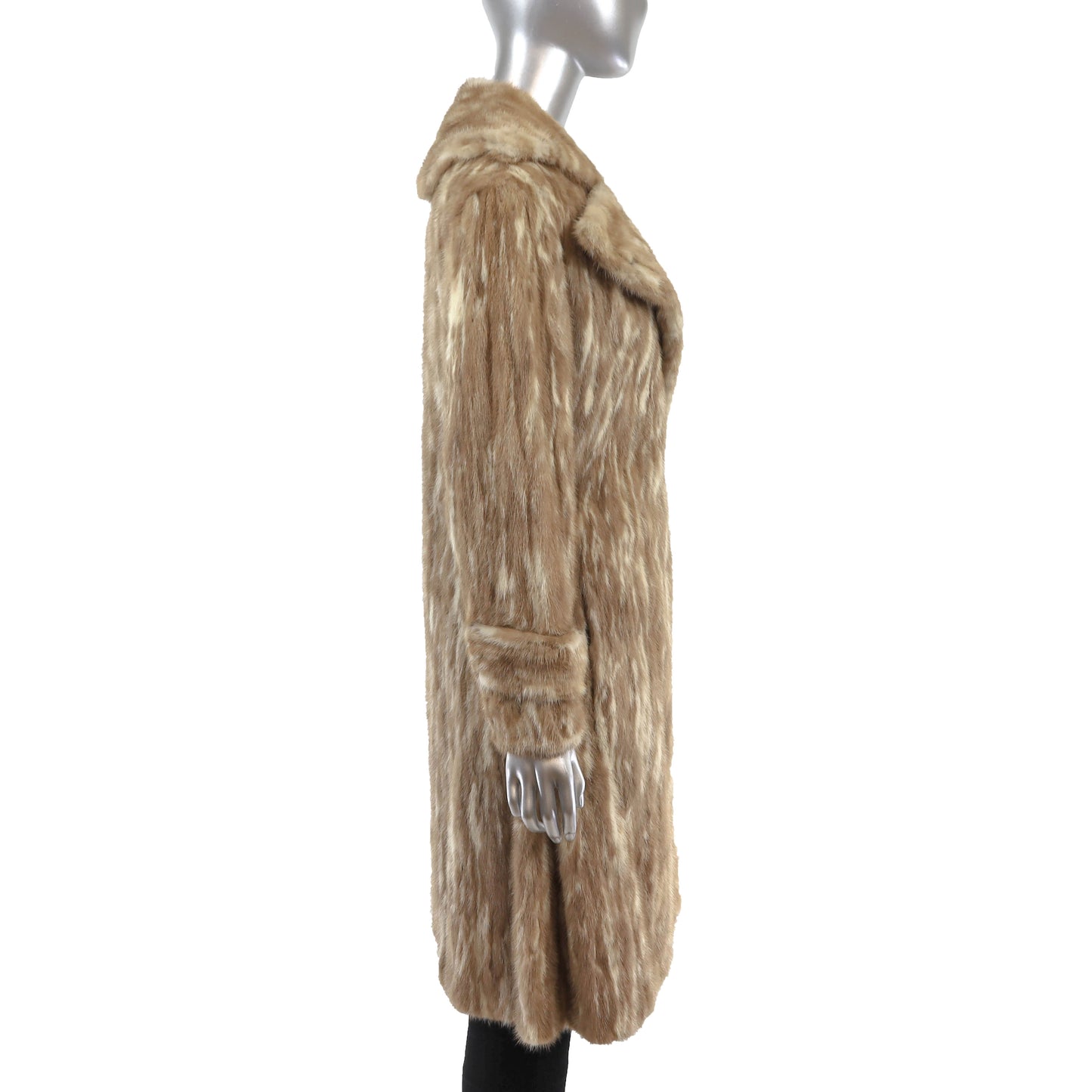 Autumn Haze Tourmaline Mink Coat- Size S