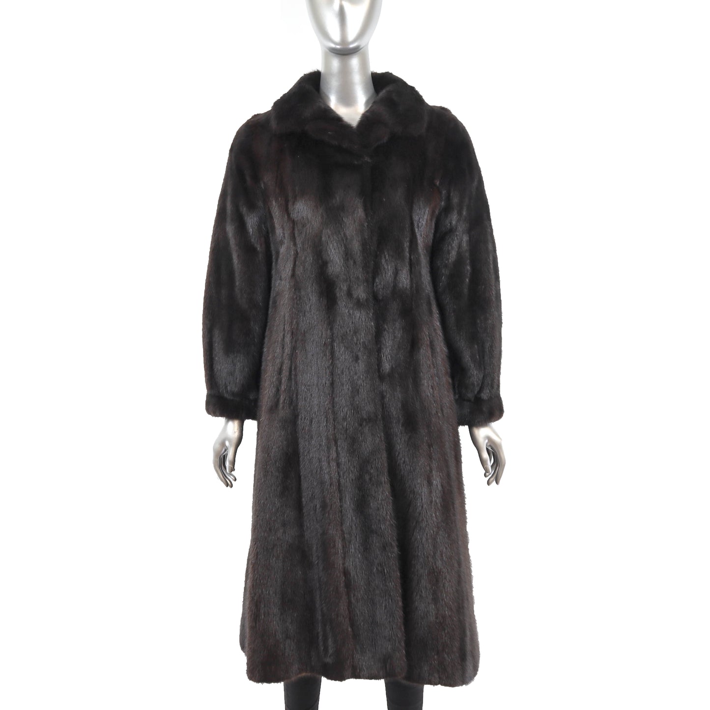 Brown Mink Coat- Size S