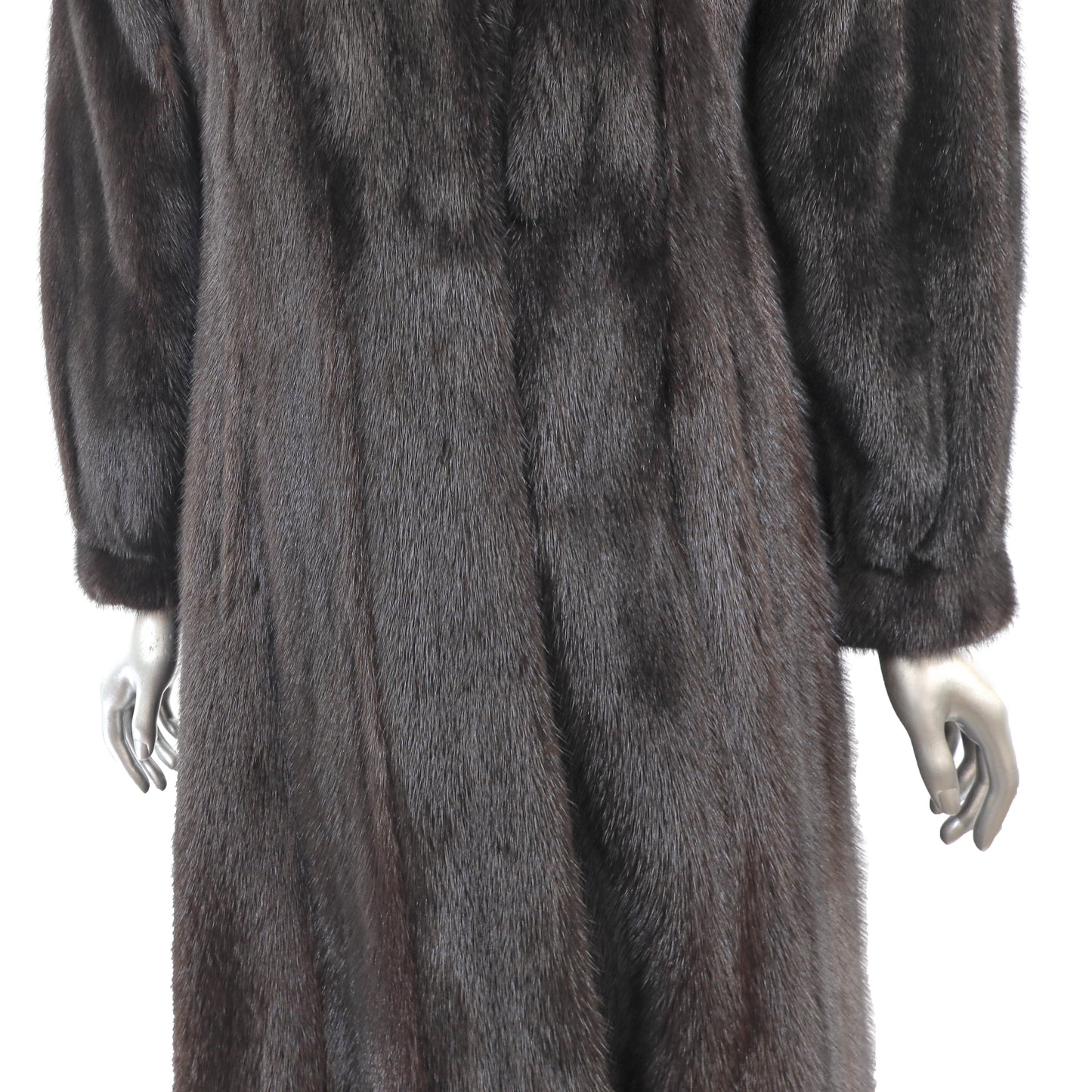 Brown Mink Coat- Size S