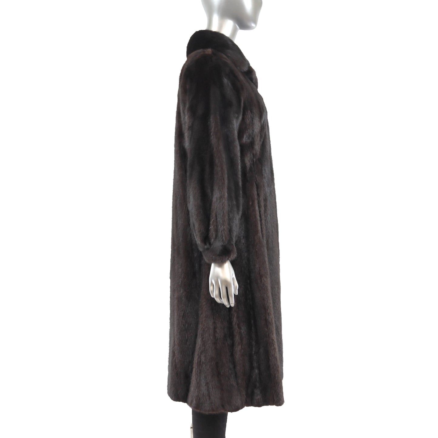 Brown Mink Coat- Size S