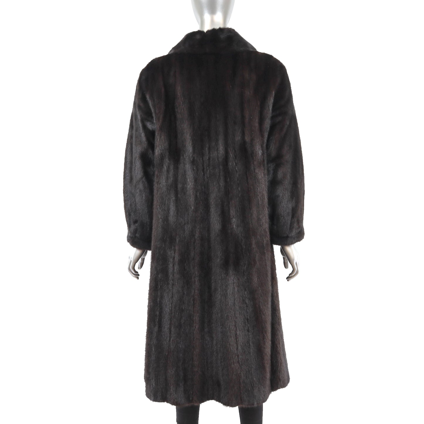 Brown Mink Coat- Size S