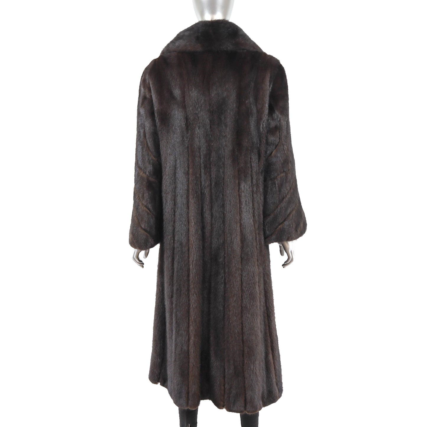 Dark Brown Mink Coat- Size M