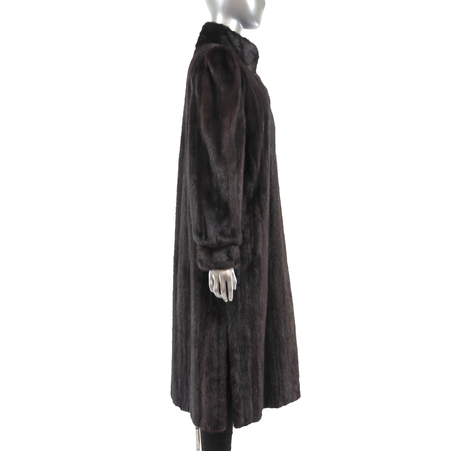 Dark Brown Mink Coat- Size M