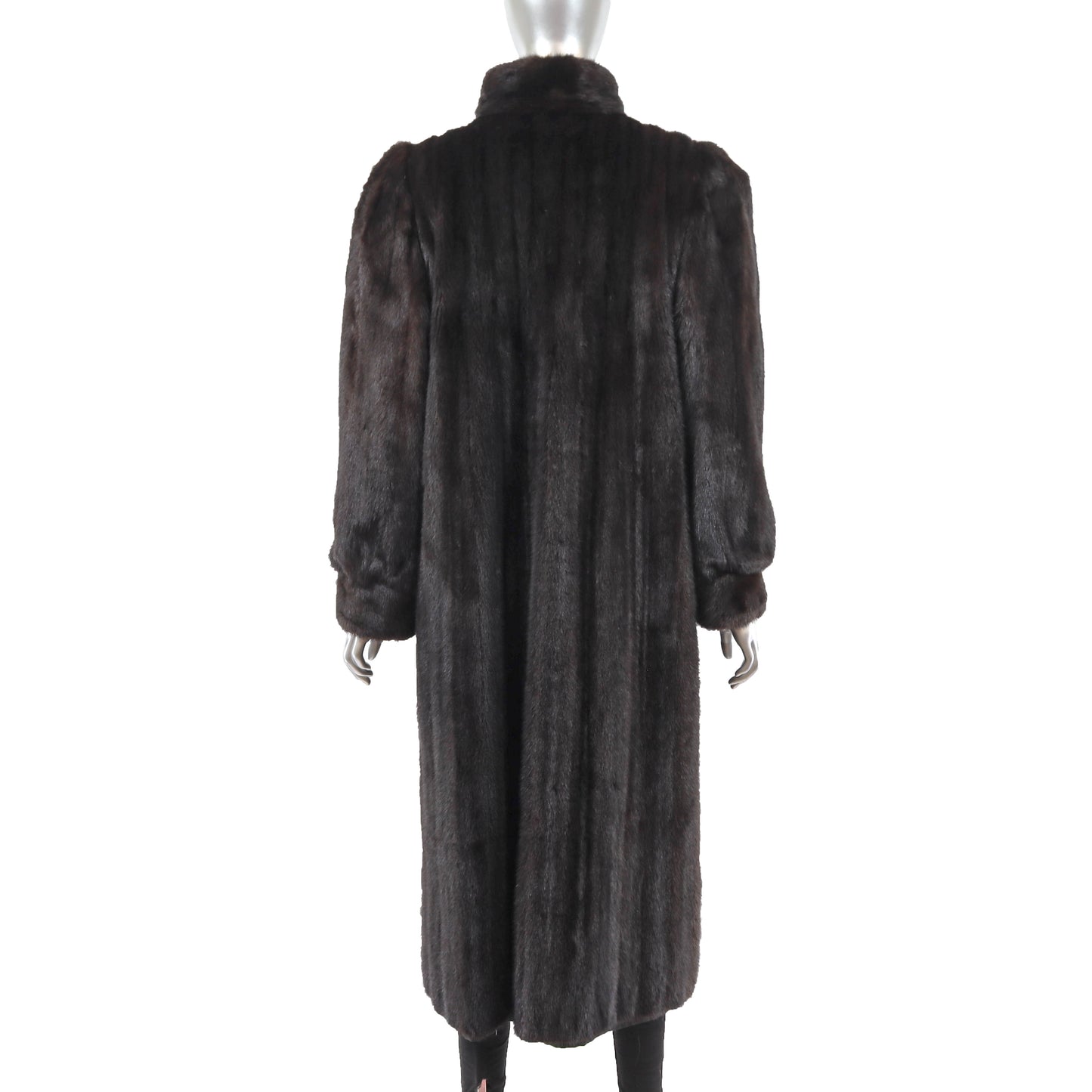 Dark Brown Mink Coat- Size M