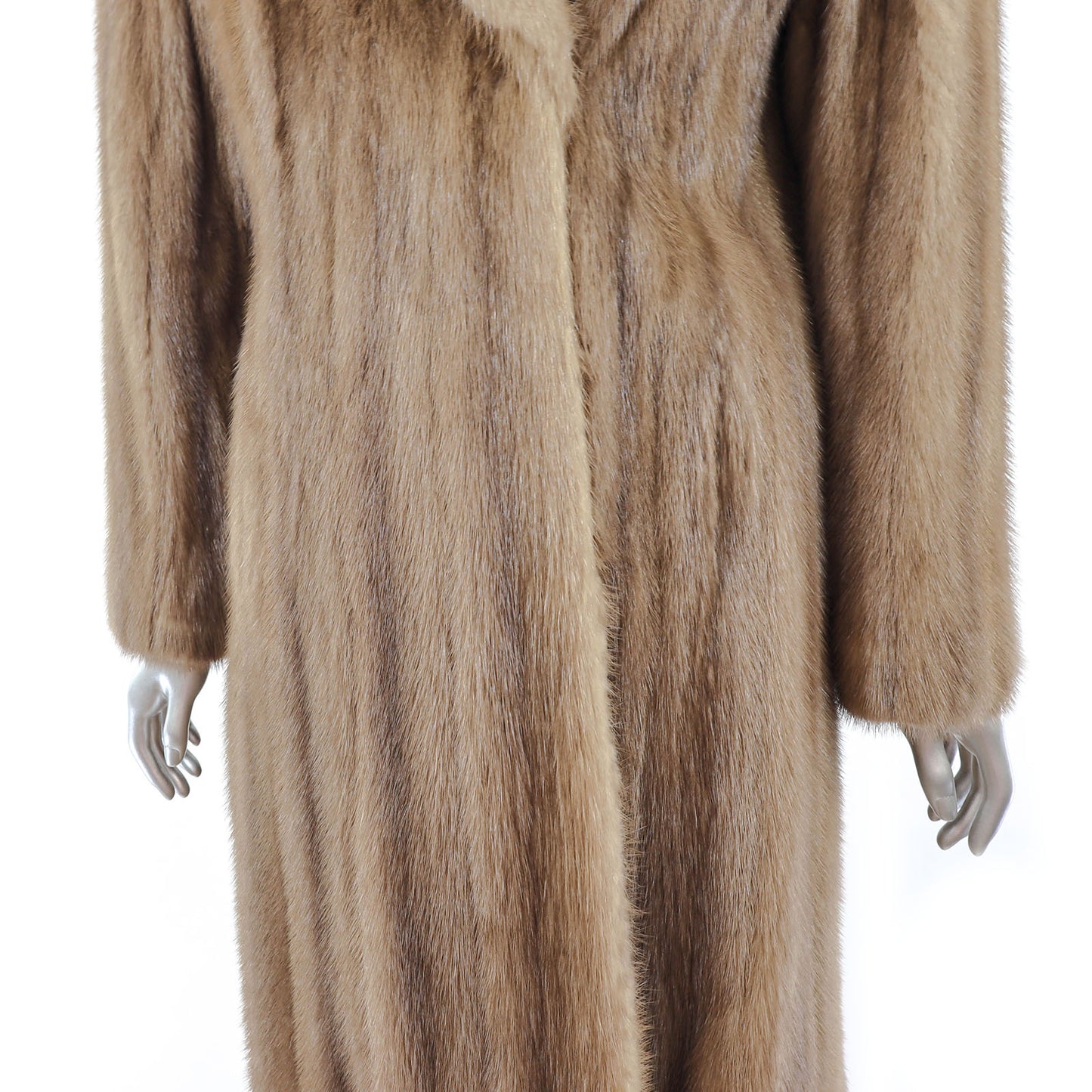 Light Brown Mink Coat- Size M