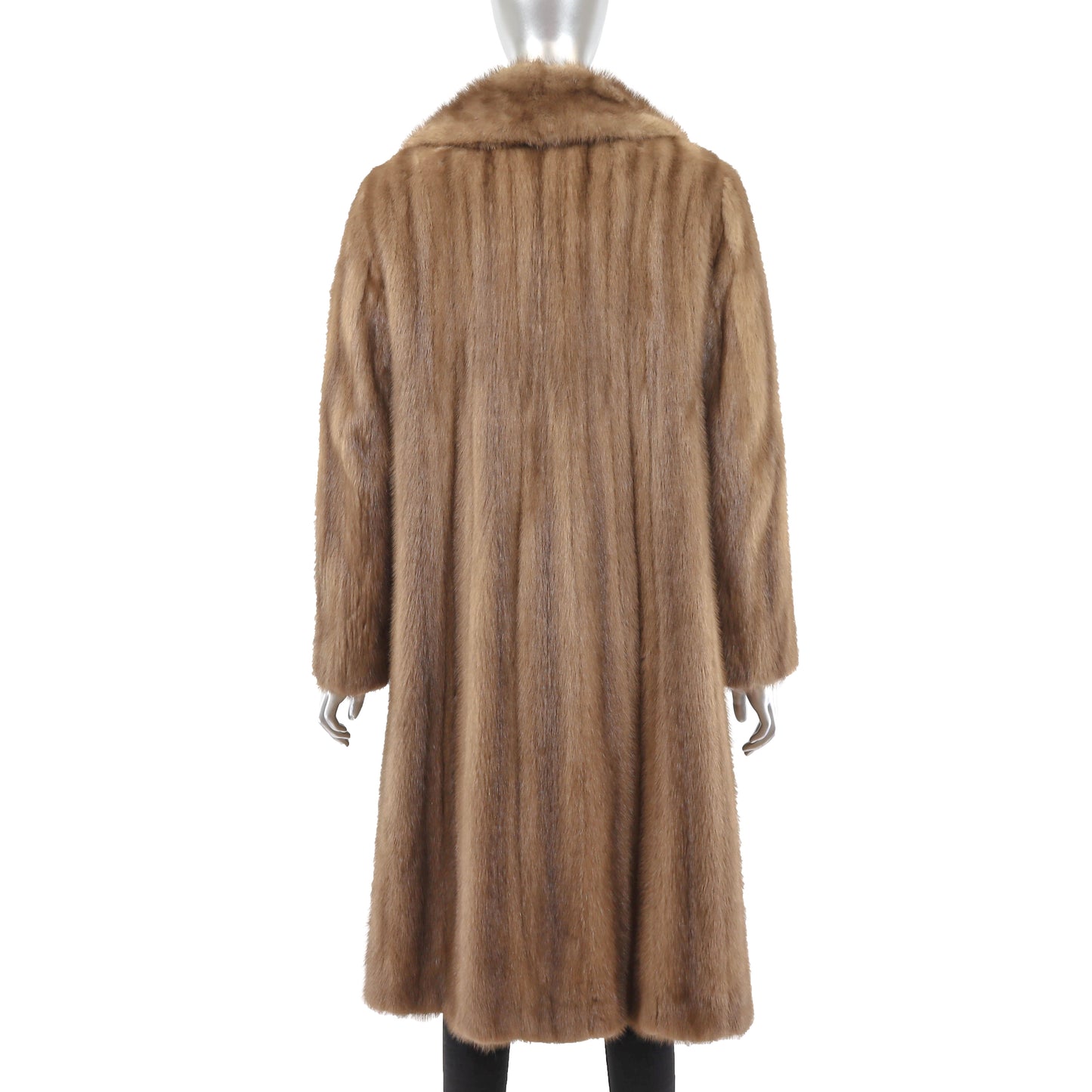 Light Brown Mink Coat- Size M